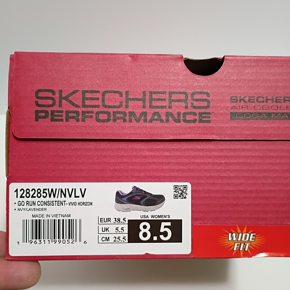 Skechers Go Run Consistent Vivid Horizon Lavender Training Sneakers - Picture 13 of 13